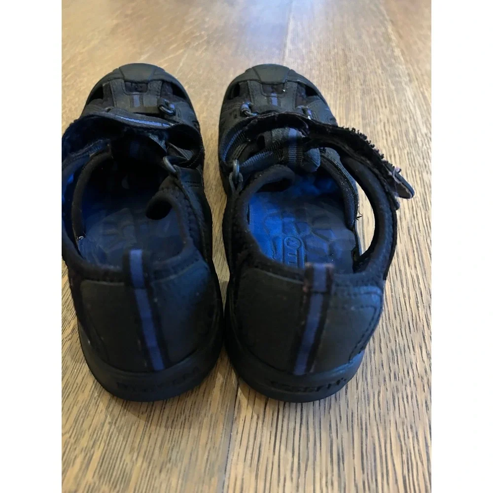 Merrell Hydro Sandals – Size 5 – Black‎ & Blue Leather Uppers - Picture 2 of 7
